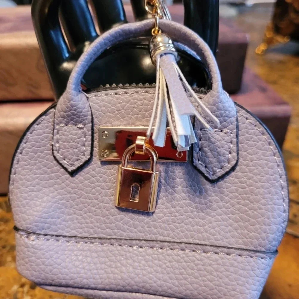 Elegant Light Blue Mini Handbag iPad case - Picture 4 of 9